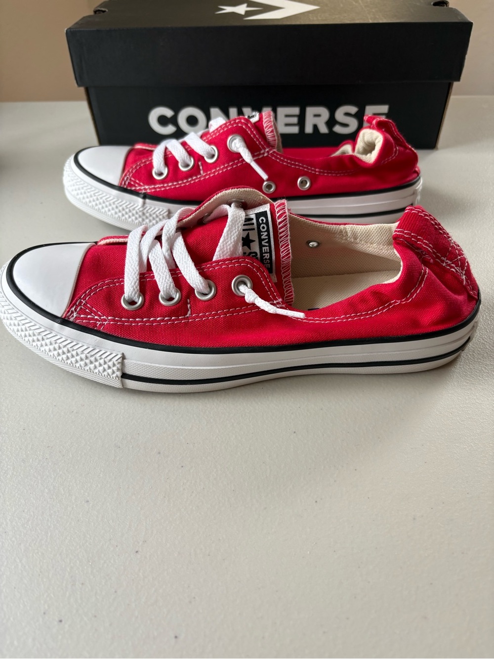 Converse Varsity Red CT Shoreline Slip On - Picture 5 of 10